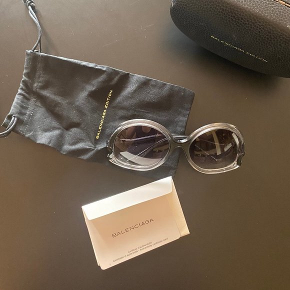 Balenciaga Upside Down 57mm Sunglasses - Picture 3 of 6